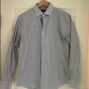 Nordstrom non-iron dress shirt trim fit 15” neck 32/33 sleeve
